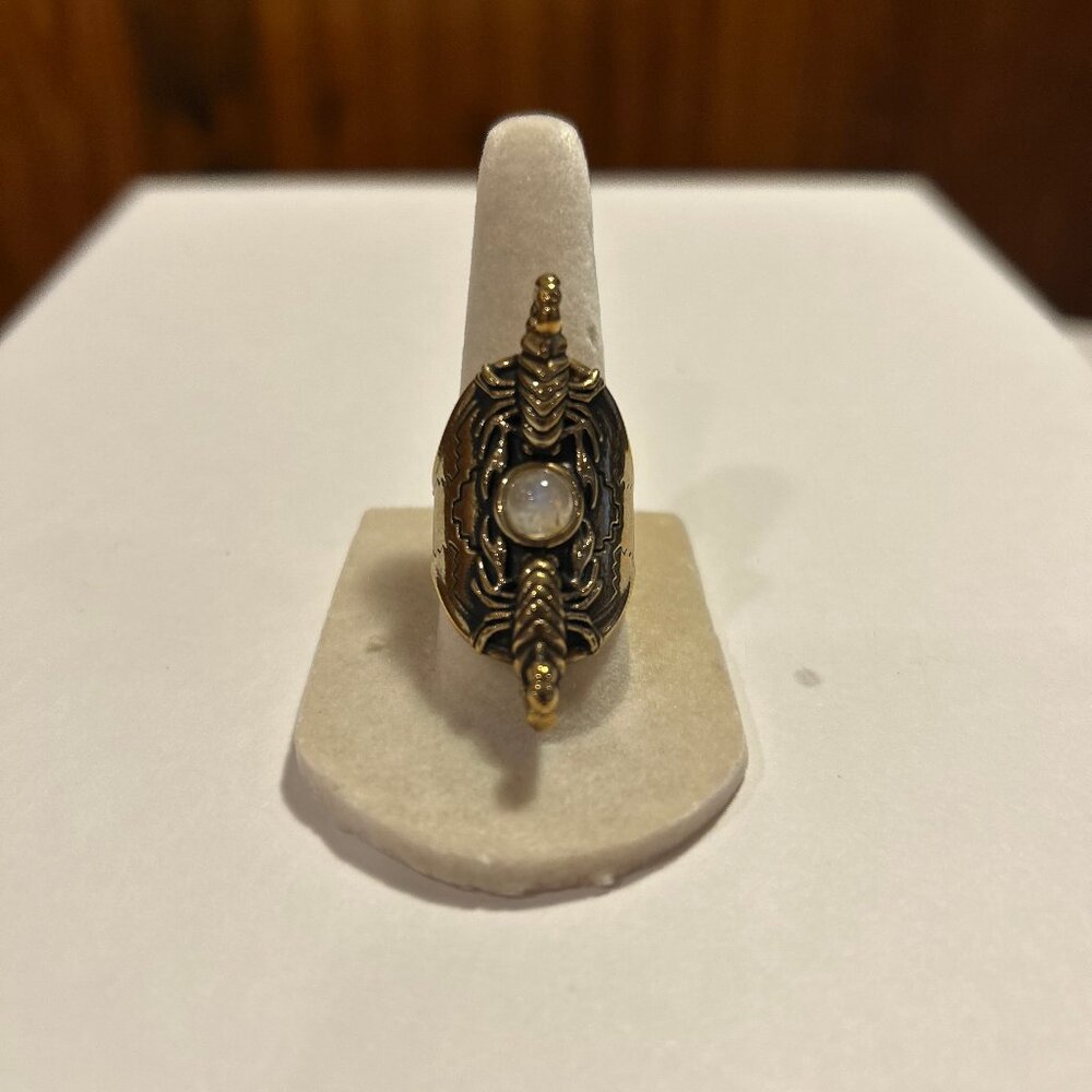 Pamela Love gold statement ring